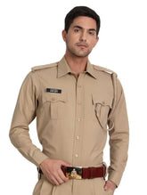 Delhi Police Khaki Full Sleeves Shirt - Uniform/Vardi