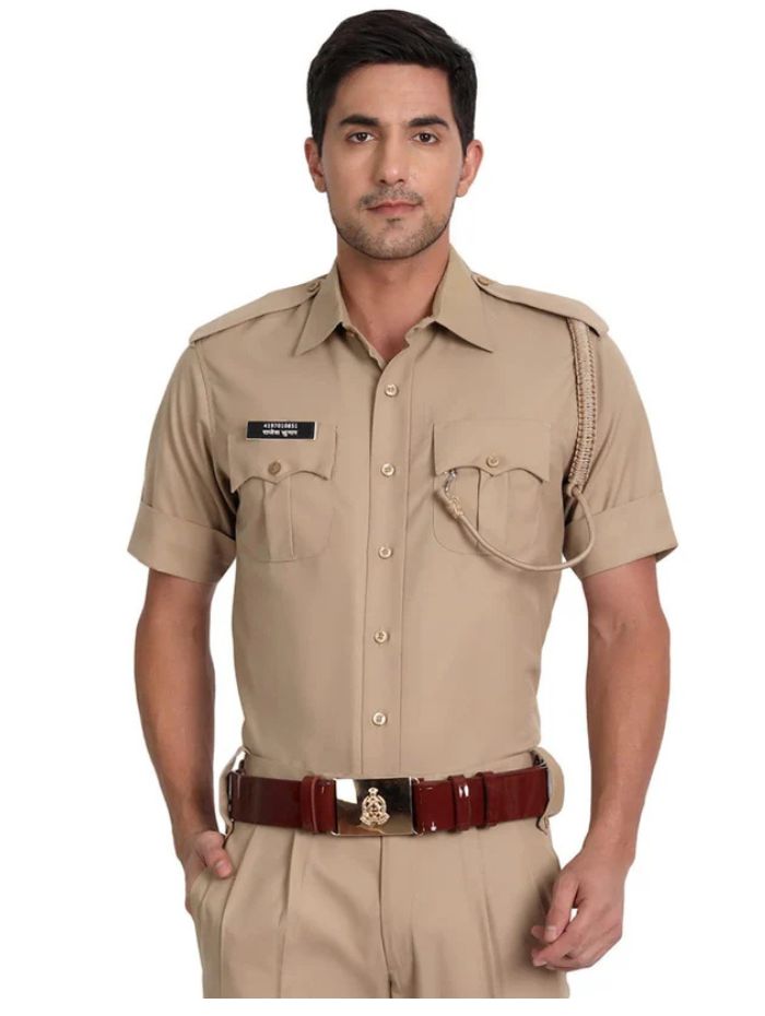 Delhi Police Men's Tailored Fit Shirt