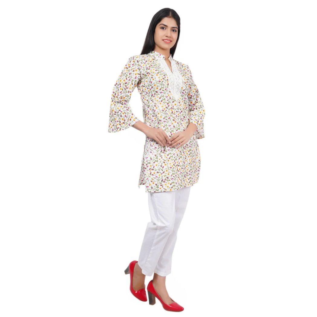 Women Multi Floral Printed Straight Kurta