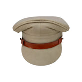 Premium Khaki Inspector Uniform Cap (Unisex) (Light Khaki)