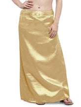Woman's Satin Beige Petticoat