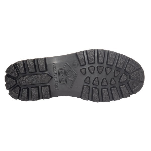 TSF Flexible & Comfort Uniform Police Boots With Zip (768-BLK)
