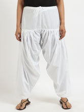 Pure Cotton White Patiala Salwar – Breathable & Lightweight