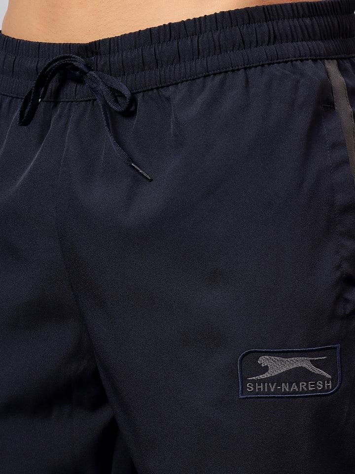 Shiv Naresh Men's Tracksuit|109M_NS Spandex |Navy D.Grey|