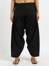 Pure Cotton Black Patiala Salwar – Breathable & Lightweight
