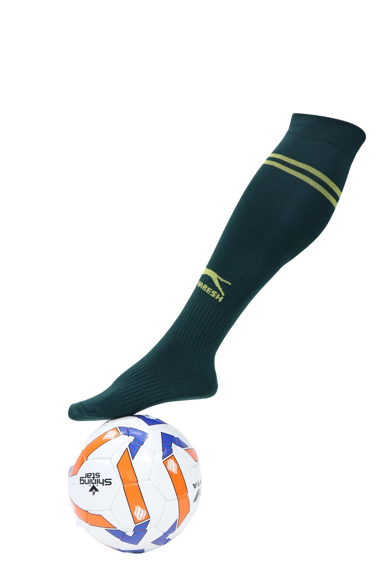 Football Stocking Bog Green Pack Of 2 Free Size
