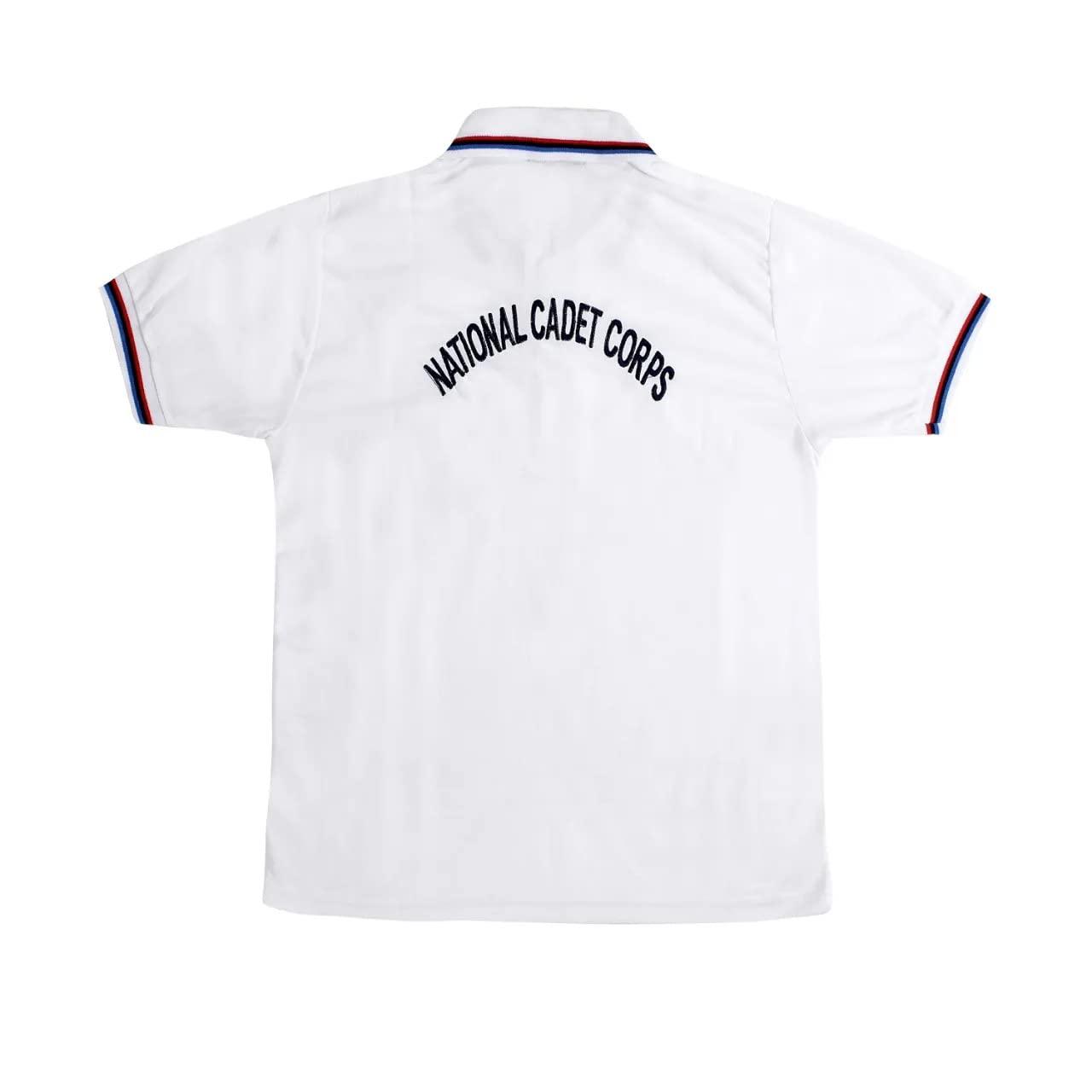NCC Uniform T-Shirt- White for Boys & Girls