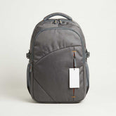 Grey Backpack 30L | Durable Lightweight School, College & Office Bag with Multi Compartments | Water-Resistant Everyday Laptop Backpack Grey