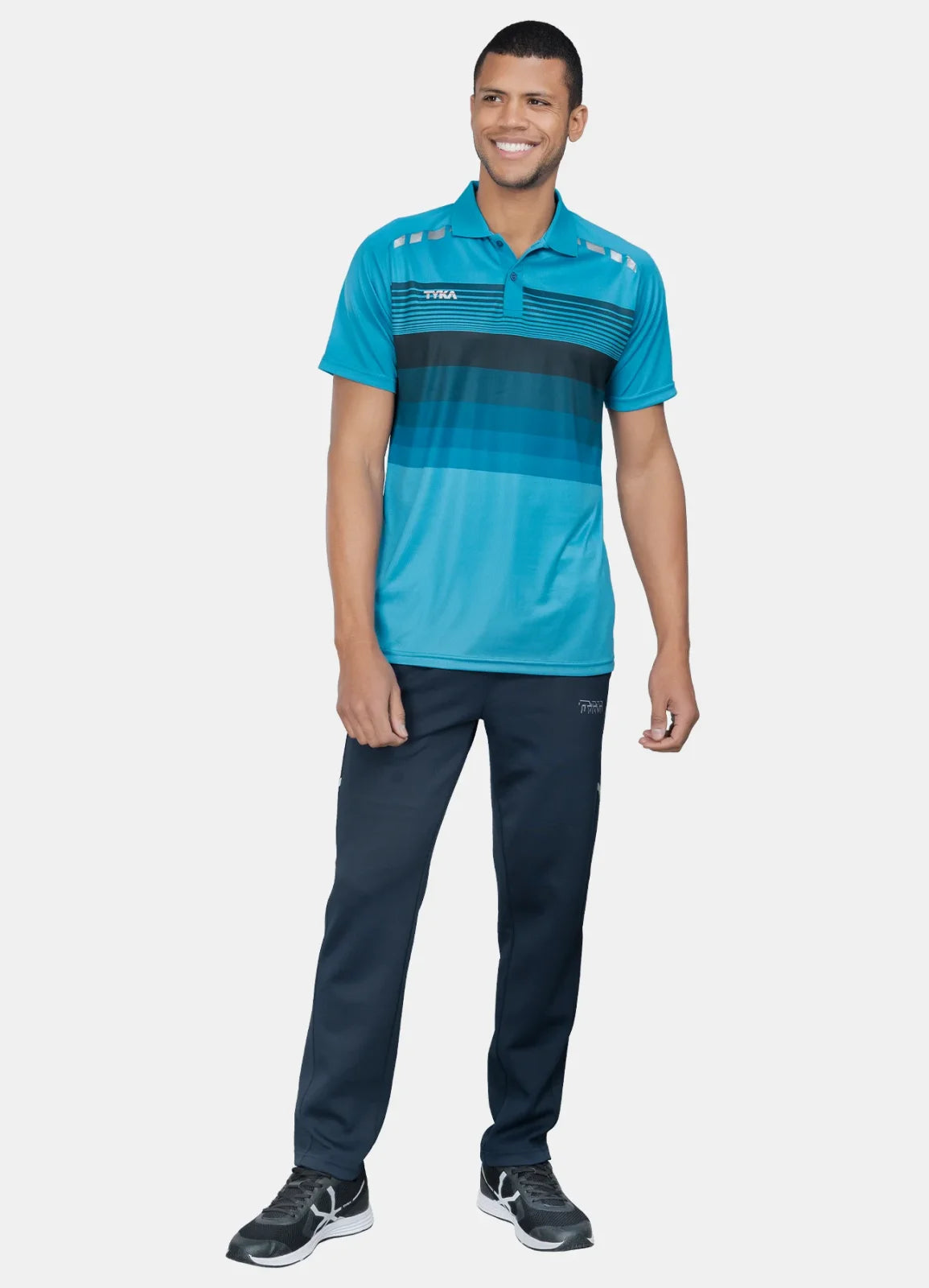 TYKA STRIKE Men's Polo T-Shirt | Quick-Dry Moisture-Wicking Sports Polo