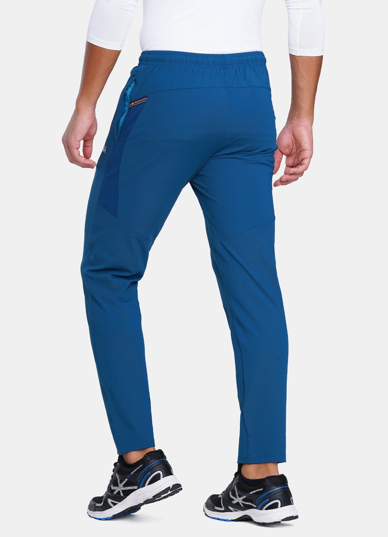 TYKA Ultimate Men's Smart Slim Fit 4-Way Stretch Lycra Track Pants (Lower)
