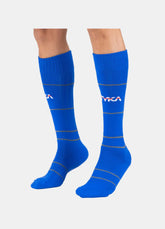 TYKA Football Basic Socks – Premium Moisture-Wicking, 4-Way Stretch Athletic Knee-High Stockings for Soccer & Sports (Assorted Colors) Assorted