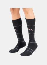 TYKA Football Basic Socks – Premium Moisture-Wicking, 4-Way Stretch Athletic Knee-High Stockings for Soccer & Sports (Assorted Colors) Assorted