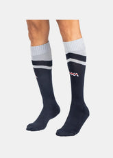 TYKA Football Elite Socks – Premium Moisture-Wicking, 4-Way Stretch High-Performance Athletic Knee Stockings for Soccer & Sports (Assorted Colors) Assorted