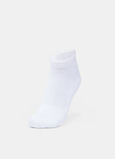 TYKA Ultimate Cricket Moderate Cushion Ankle Socks White