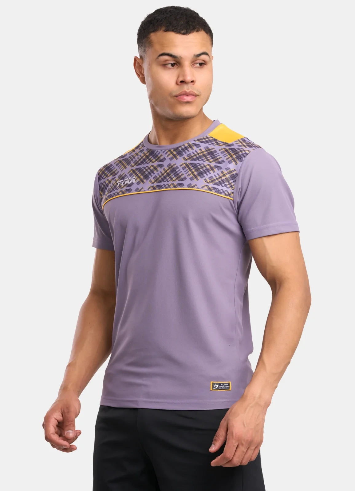 TYKA FORM Men's Performance Sports T-Shirt | Quick-Dry Sublimated Athletic Round Neck Tee