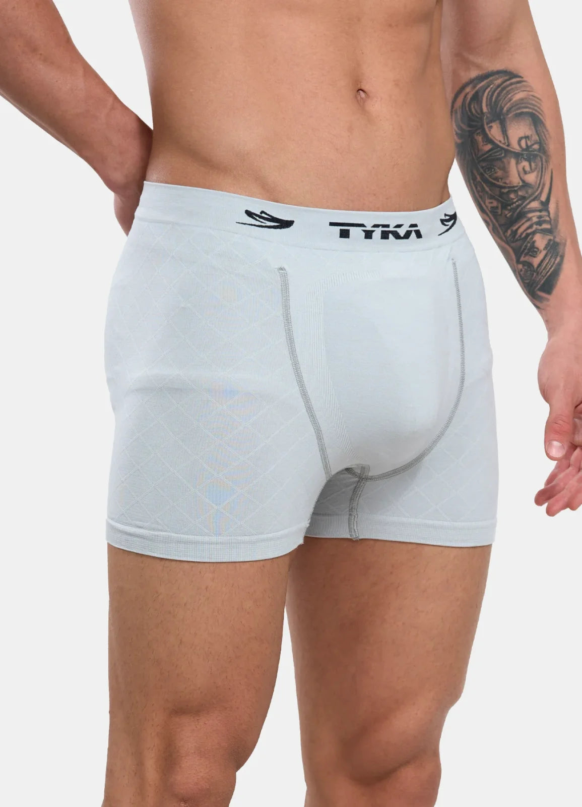 TYKA Men’s Sports Supporter Trunk – White