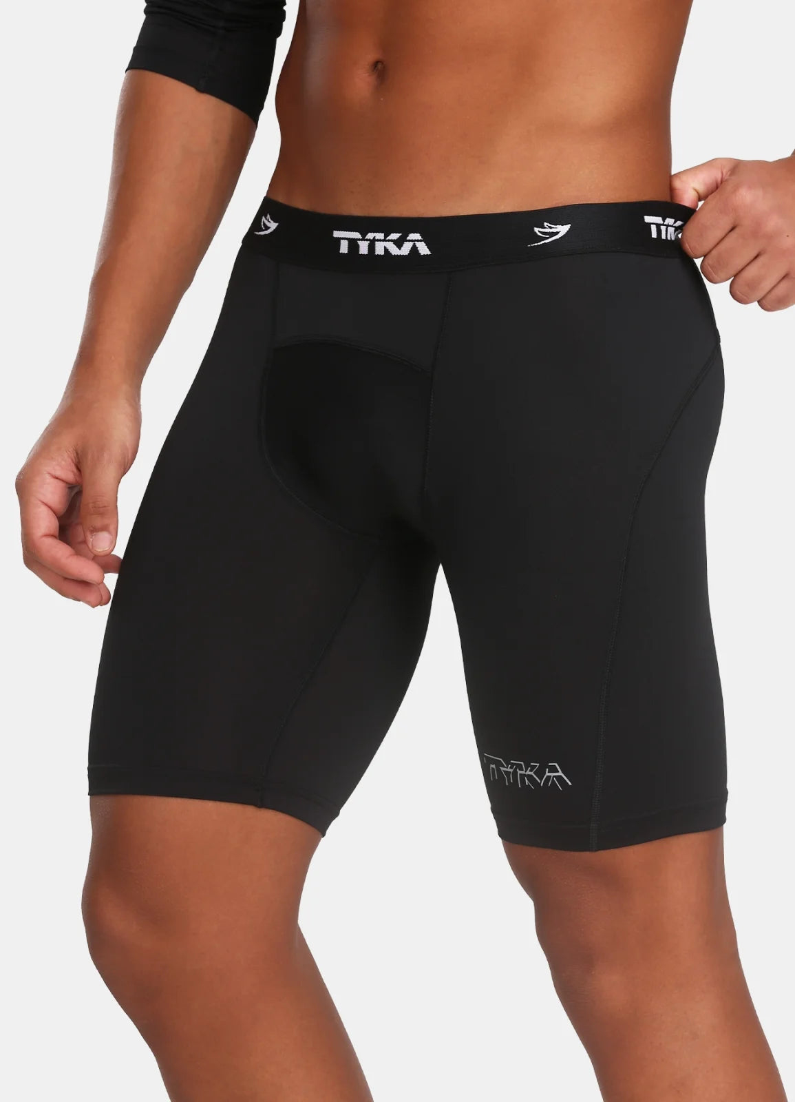 TYKA Men's Pro Performance Compression Shorts – Black