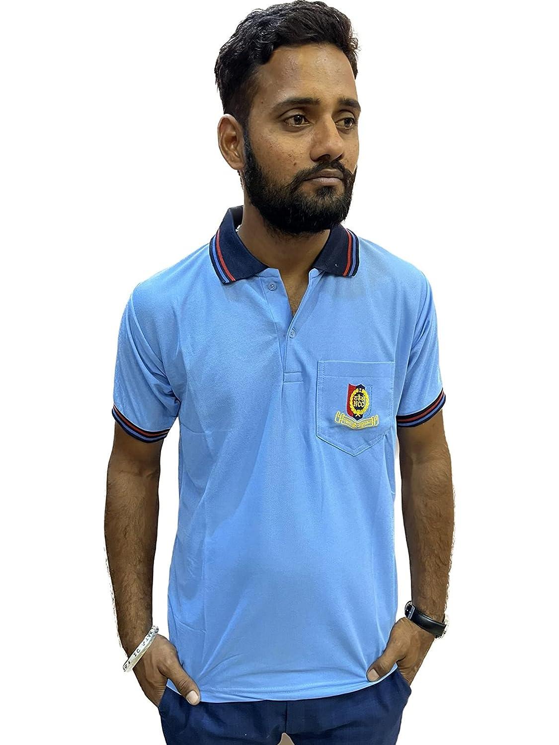 NCC Uniform T-Shirt Sky Blue for Boys Girls – TRENDZMY