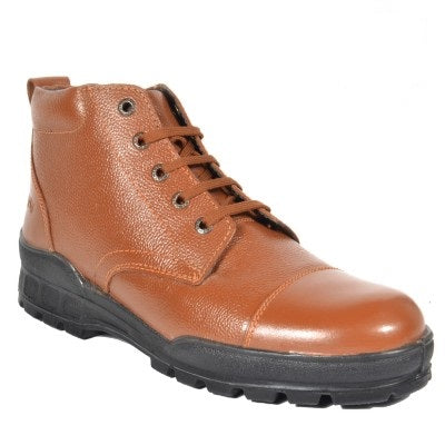 TSF Genuine leather Uniform Police Shoes For Man (741-Tan)