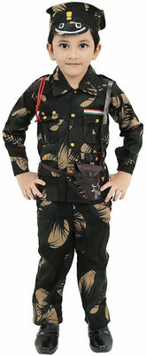 Kids Army costume dress 8-9Years