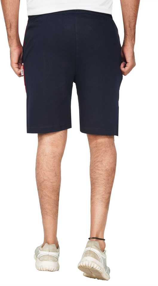 Solid Men Black Basic Shorts
