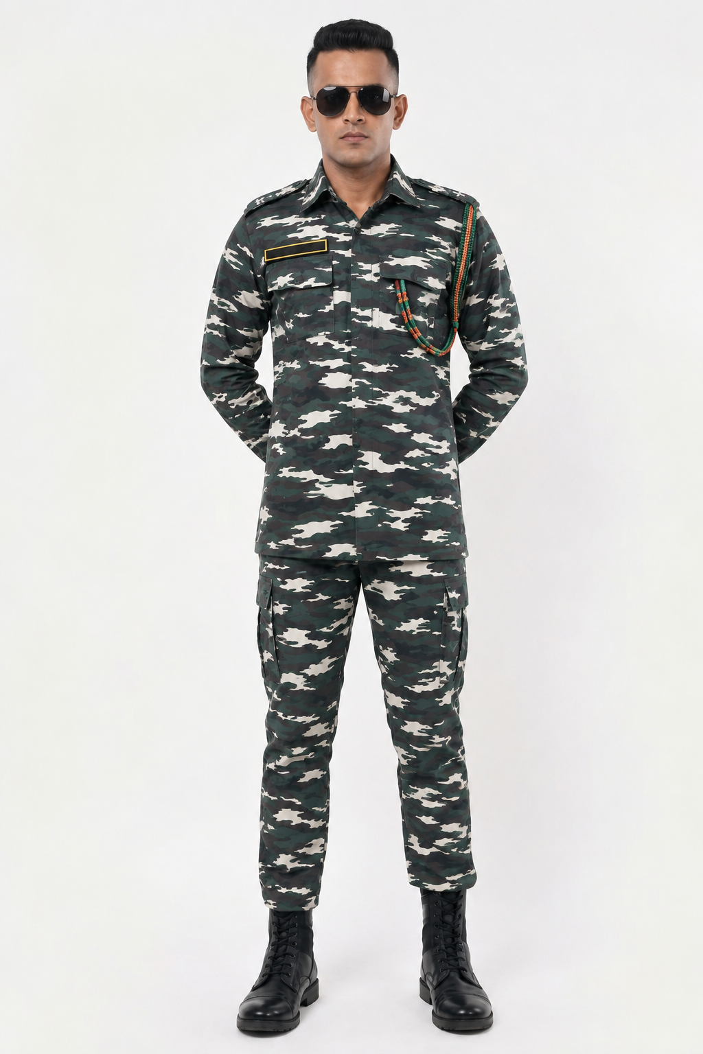 SSB Camouflage Combat Uniform Set (US Pattern Cut) – Ice Cool Twill Vintage Fabric by YST Mills | Made to Order