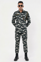 SSB Camouflage Combat Uniform Set (US Pattern Cut) – Ice Cool Twill Vintage Fabric by YST Mills | Made to Order