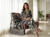 Pure Cotton Floral Print Kurta, Pant & Dupatta Set