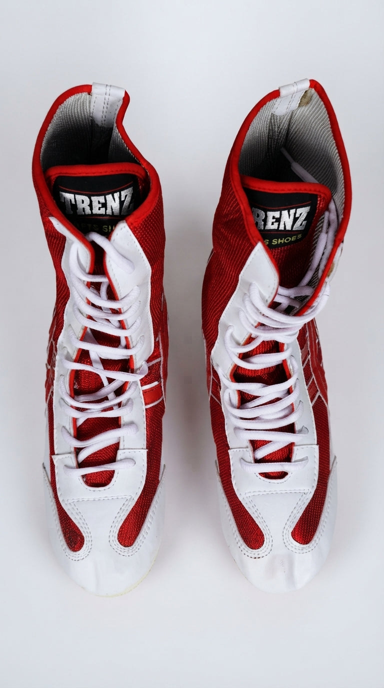 Red/White Boxing SHOES