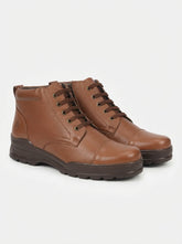 TSF Flexible & Comfort Uniform Police Boots with Zip (768-TAN)