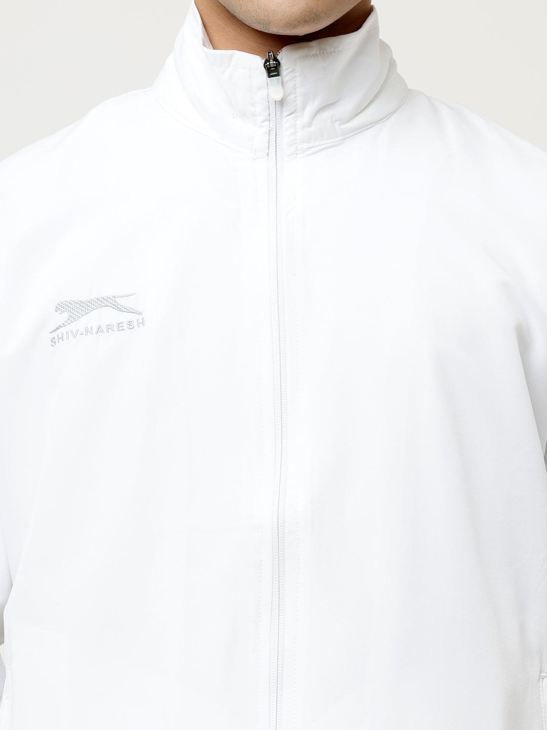 Shiv Naresh TRACKSUIT White 401A T.Z INER MESH (NET)