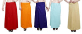 Clothing woman's Elegant Look Ethnic Wear Cotton Petticoat Multi (Pack of 5) Default Title