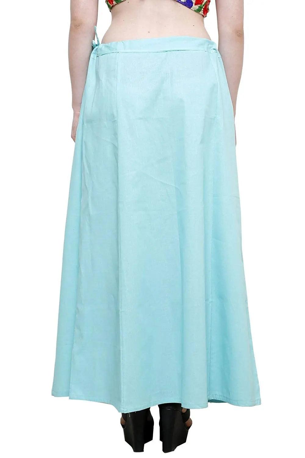 Clothing woman's Elegant Look Ethnic Wear Cotton Petticoat Multi (Pack of 5)