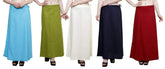 Clothing woman's Elegant Look Ethnic Wear Cotton Petticoat Multi (Pack of 5) Default Title