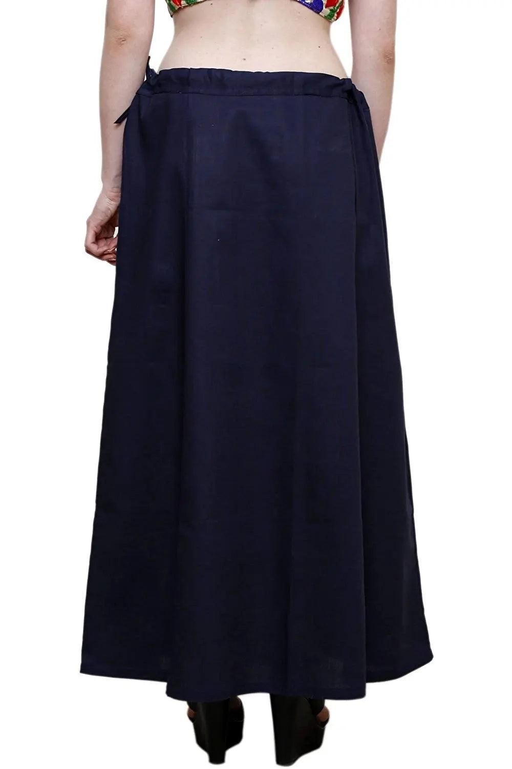 Clothing woman's Elegant Look Ethnic Wear Cotton Petticoat Multi (Pack of 5)