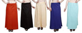 Clothing woman's Elegant Look Ethnic Wear Cotton Petticoat Multi (Pack of 5) Default Title