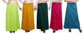 Clothing woman's Elegant Look Ethnic Wear Cotton Petticoat Multi (Pack of 5) Default Title