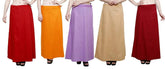 Clothing woman's Elegant Look Ethnic Wear Cotton Petticoat Multi (Pack of 5) Default Title