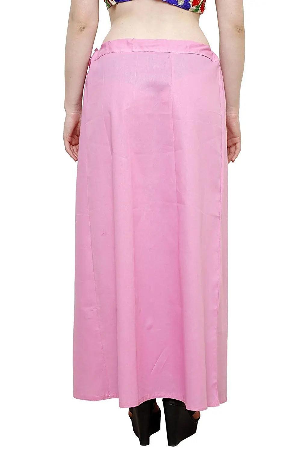 Clothing woman's Elegant Look Ethnic Wear Cotton Petticoat Multi (Pack of 5)