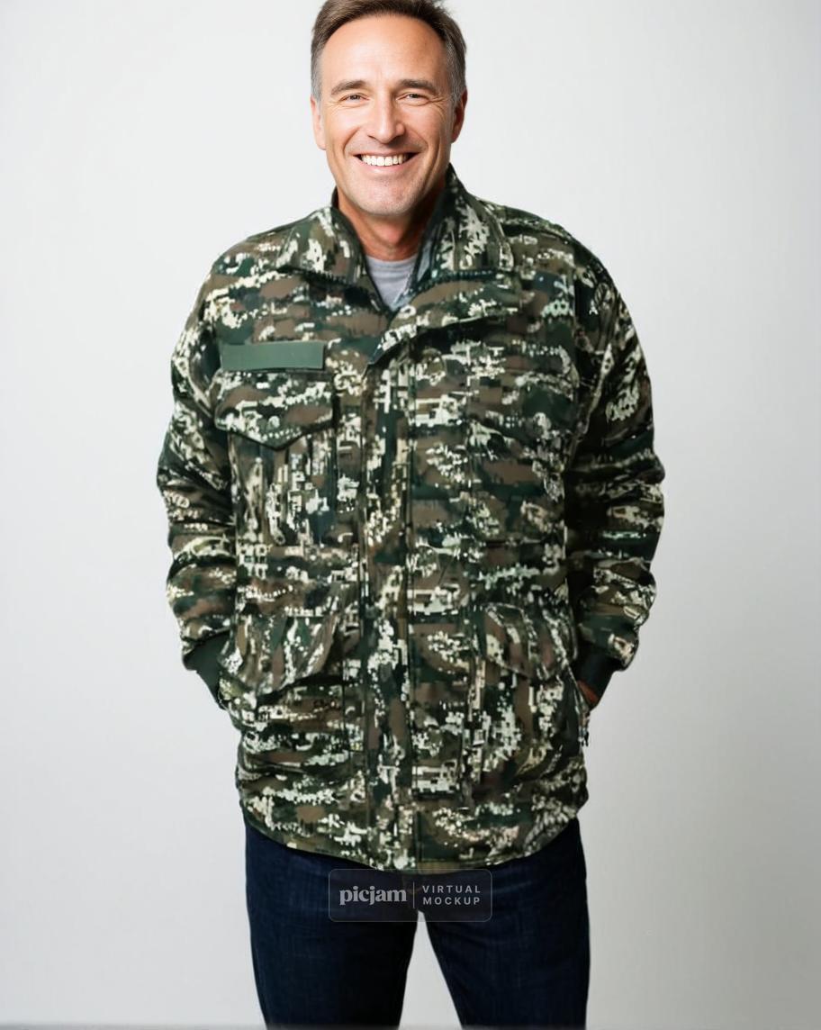 Cotton Men CRPF Jacket New Pattern