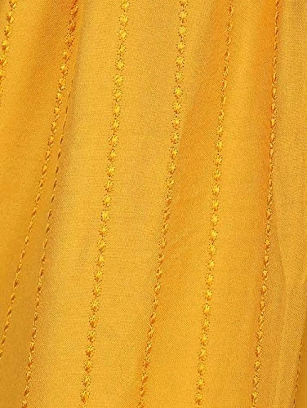 Women's Mustard Chicken Rayon Palazzo Flaired Pants wrinkle free