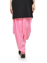 Cotton Solid Patiala Baby Pink Salwar Default Title