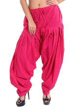 Cotton Solid Patiala Rani Pink Salwar Default Title