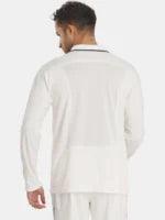 TYKA Align Full-Sleeve Cricket Top – Premium Off-White Match Jersey
