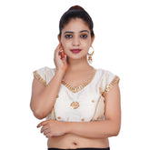 Sweetheart Neck Fantam IED White Women Blouse Default Title