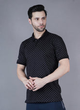 T Shirt Flat Collor Black