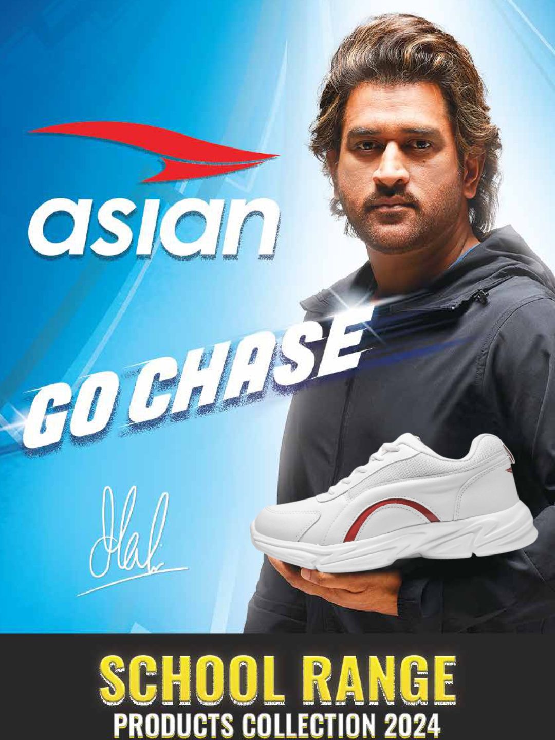 ASIAN Unisex School Shoes - Elegant 22 White and Red Lace-Up Shoes