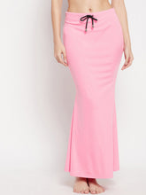 Rayon Stretch Saree Shapewear Petticoat for Women | Mermaid Flare Baby Pink Pink