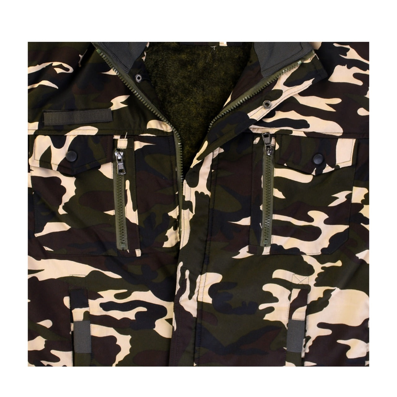 Camouflage Winter Jacket SSB Print