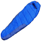 Compact Mummy Sleeping Bag with Wallet, Phone Pocket and Blanket Sleeping Bag (Blue)